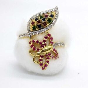 The Alluring Gold Diamond Ladies Rings