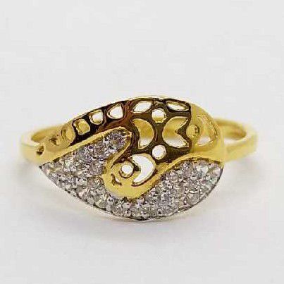 22k/916 Classic Gold Ladies Ring