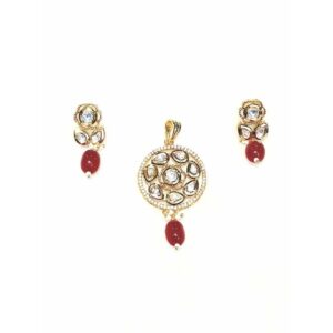 Fancy Kundan Pendant Set