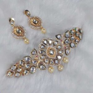 Modern Kundan ladies Necklace