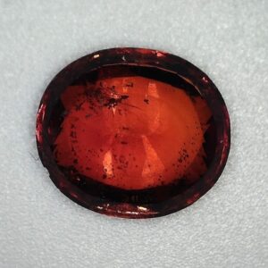 2.23ct oval orange sapphire