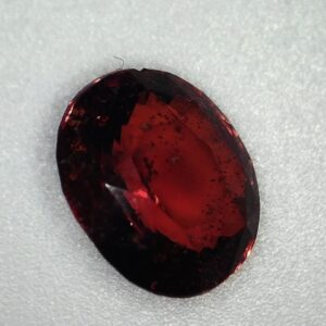 2.23ct oval orange sapphire