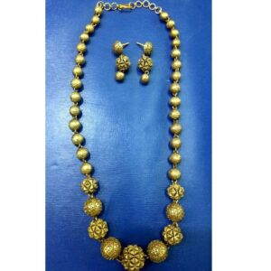 Stylish 22K Yellow Gold ladies Necklace