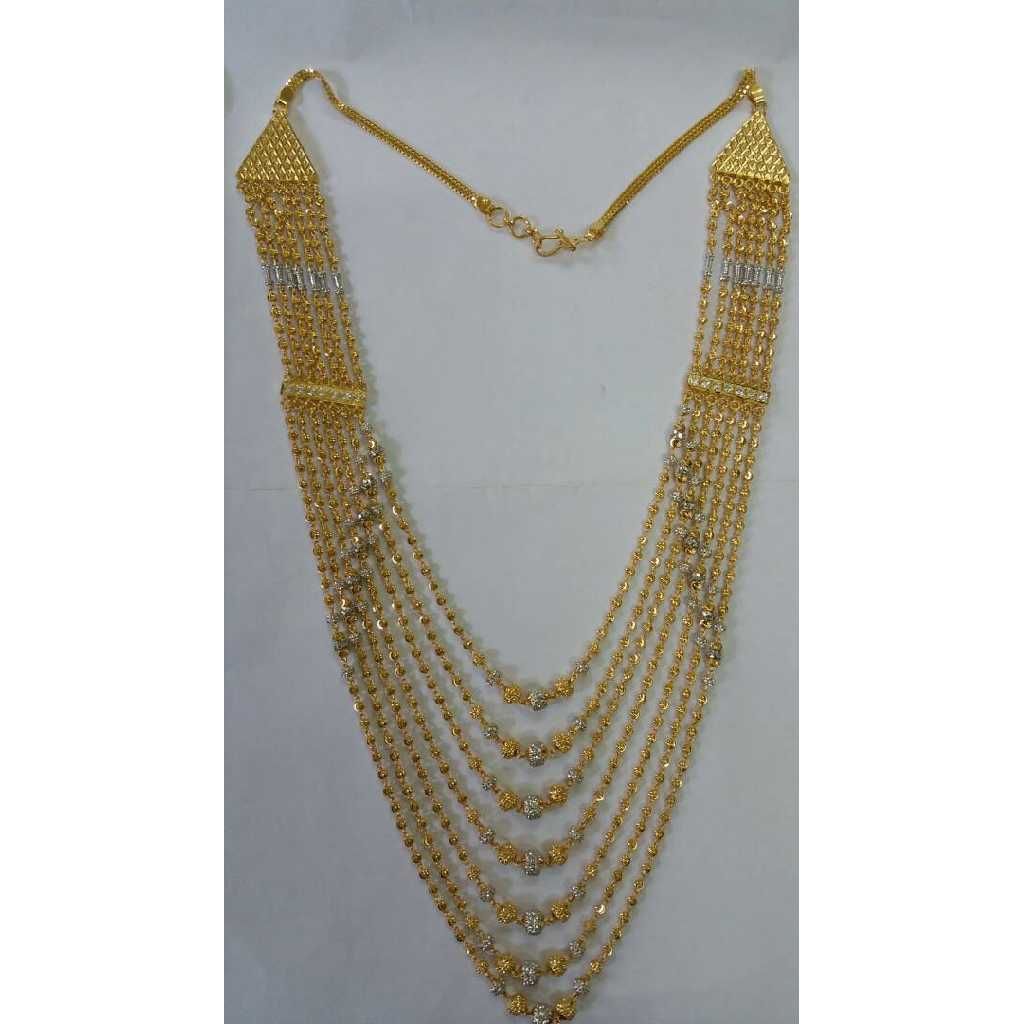 22KT Gold Fancy Vertical Mala