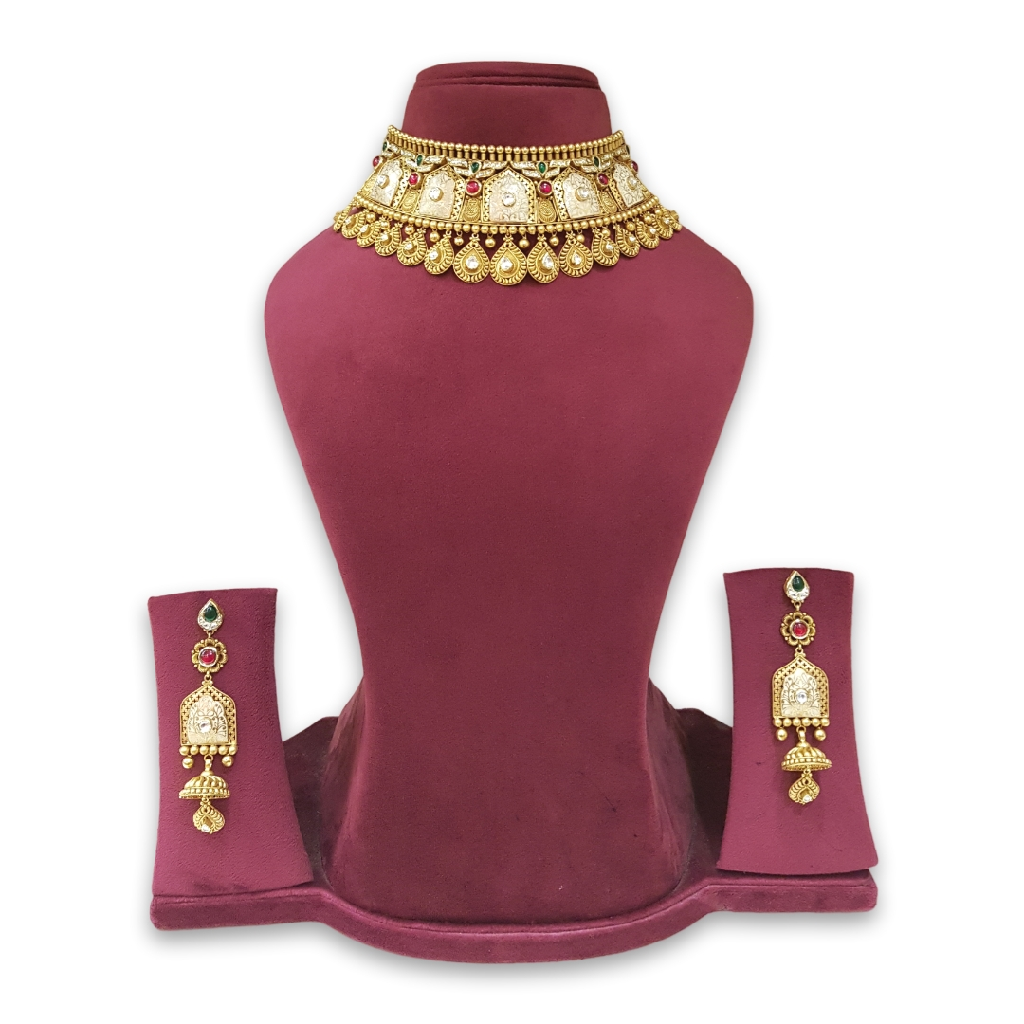 Bridal Choker Necklace Set