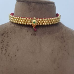 Gold light weight Necklace SJJGN71