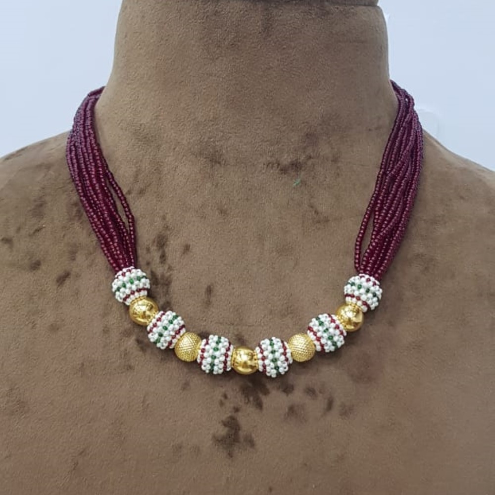 Gold Daily Wear Necklace SJJGN64