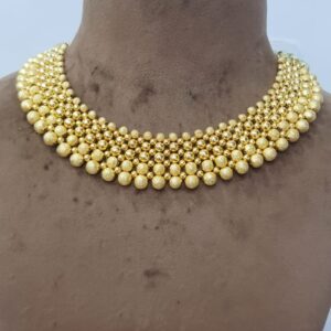 22k Gold Anniversary Necklace SJJGN61