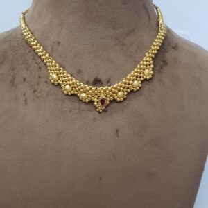 22k Gold Trending Necklace SJJGN38
