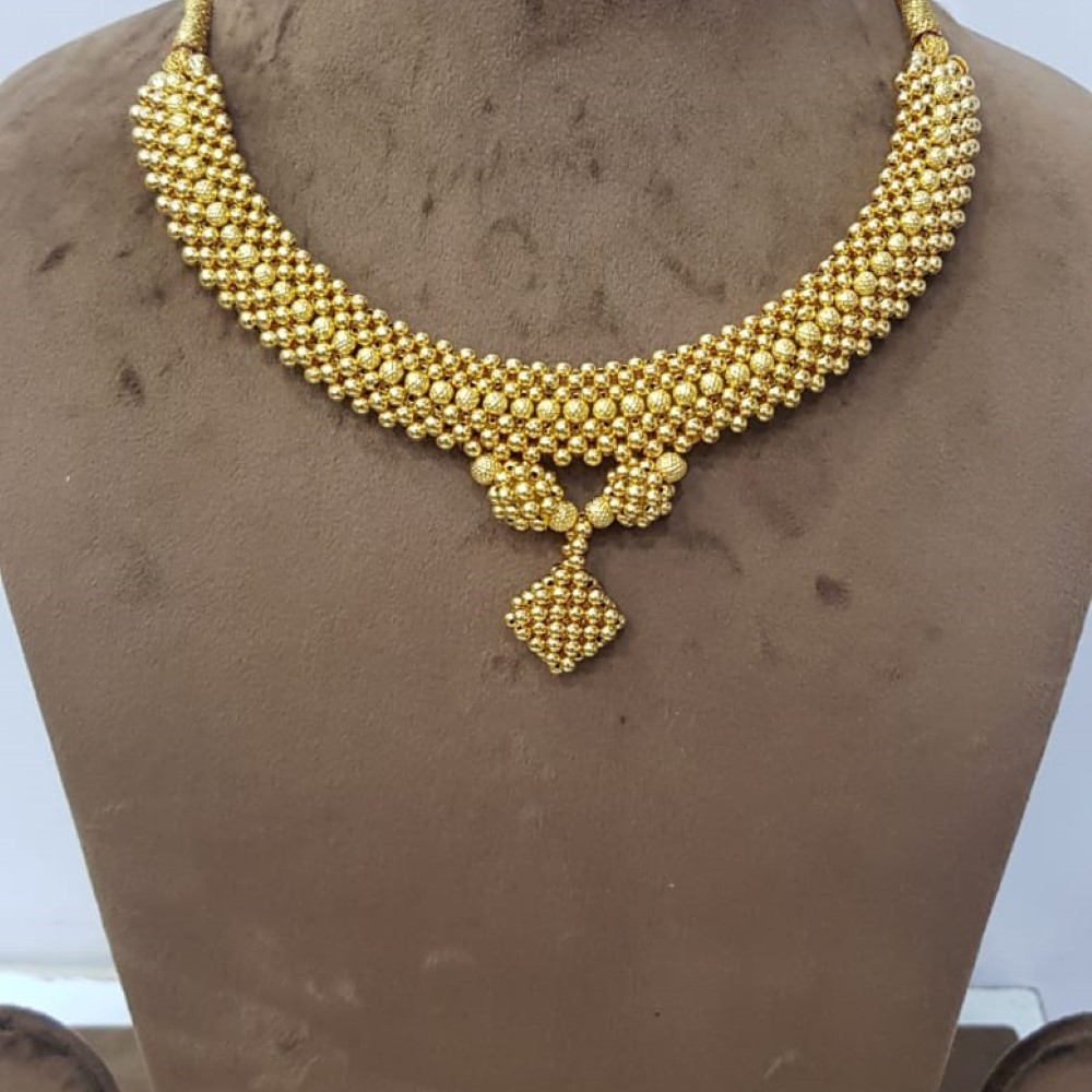 Gold Enduring Necklace SJJGN04