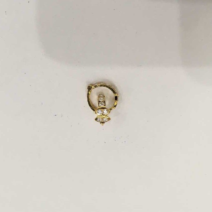 18K Gold Ladies Indian Saniya Bali