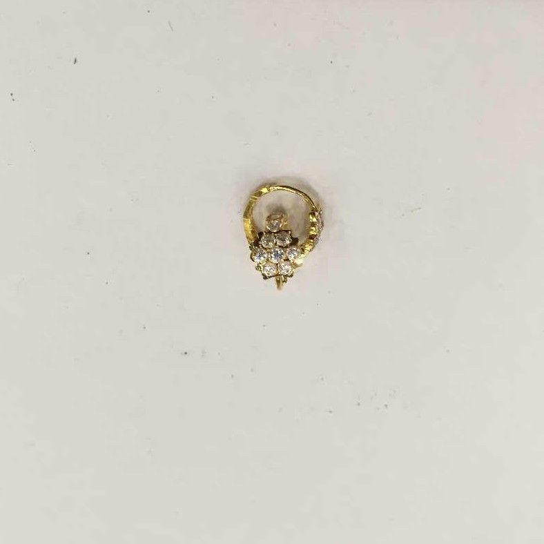 18KT Gold Ladies Indian Saniya Bali