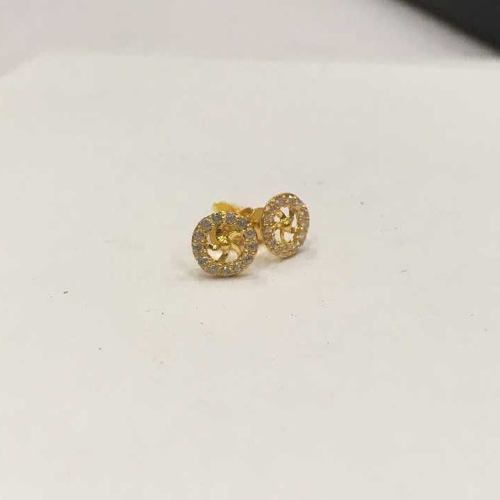 18KT Yellow Gold Ladies Indian Designer Baby Tops