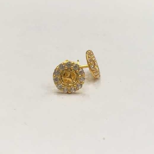 18KT Yellow Gold Kids Indian Attractive Tops (Earring)