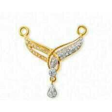 22K / 916 Gold ladies Yellow Designer Pendant