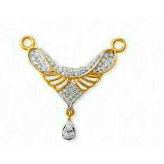916 Gold Fancy Ladies Pendant