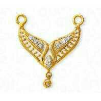 22K / 916 Gold Ladies Diamond Pendant