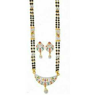 22K / 916 Gold Designer yellow Mangalsutra