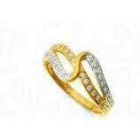 22K / 916 Gold Ladies Designer CZ Ring ( pieces )