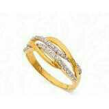 22K / 916 Gold Ladies CZ Diamond Ring