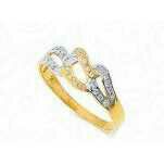 22K / 916 Gold Ladies Indian Stunning CZ Ring