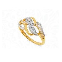 22KT Yellow Gold Ladies CZ Attractive Ring