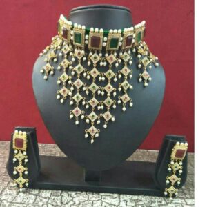 916/Designer Kundan Jewellery