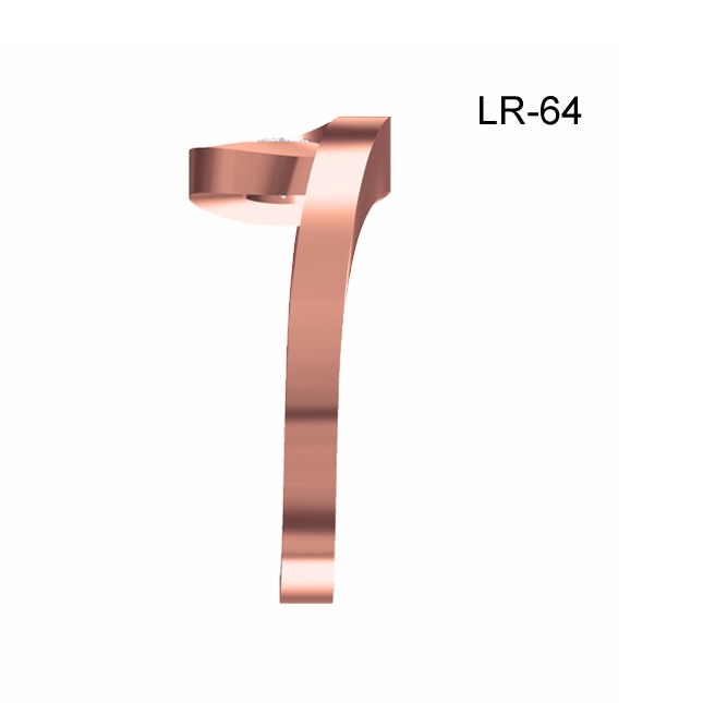 18KT Rose Gold Ladies Italian Diamond Ring - Image 4