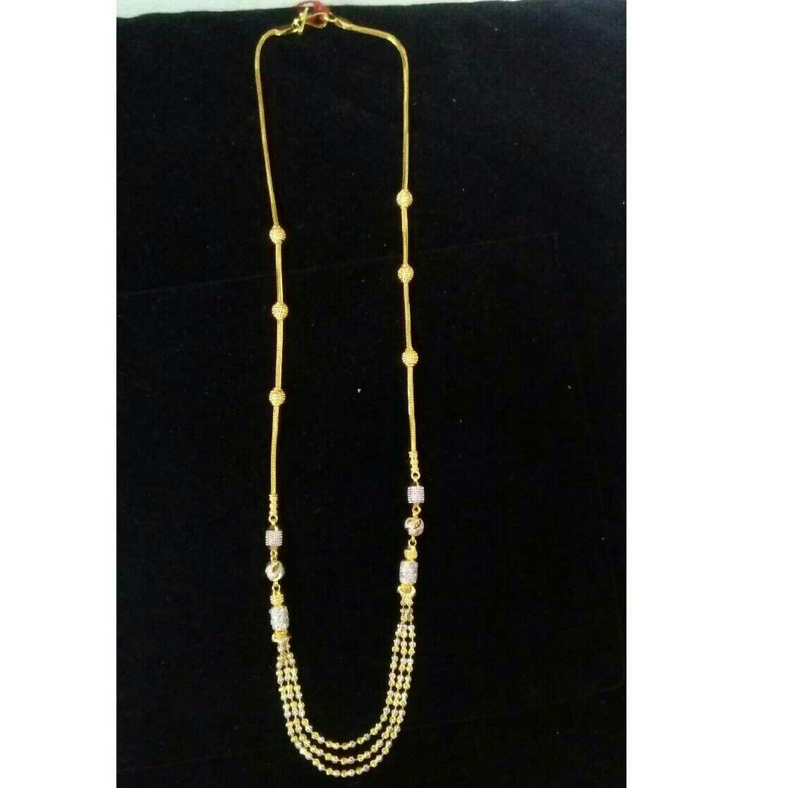 916 Yellow Gold Fancy Ladies Chain