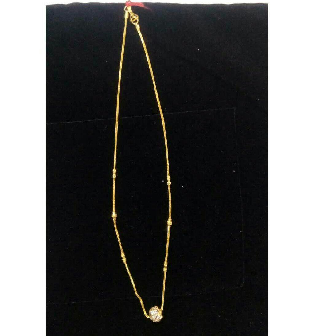 22K / 916 Gold Yellow Simple Chain
