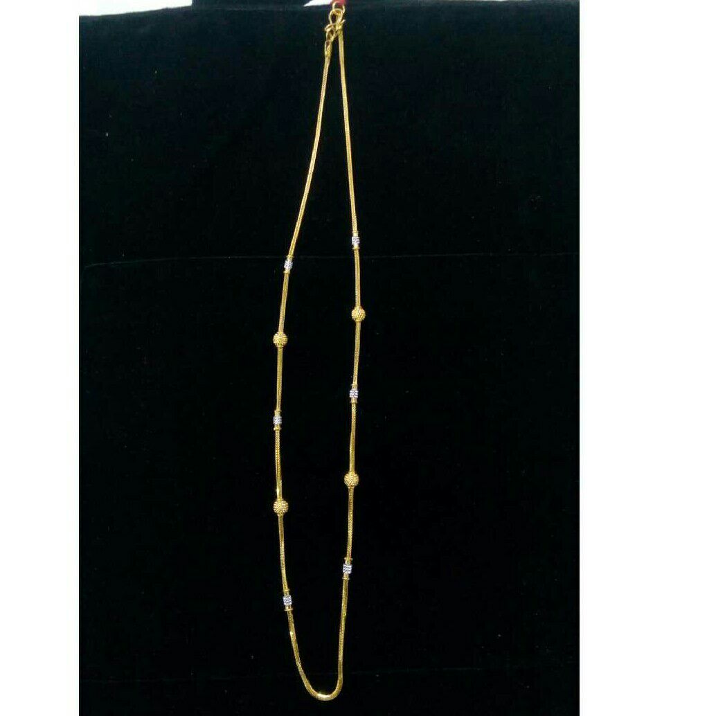 22K / 916 Gold Yellow Moti Mala