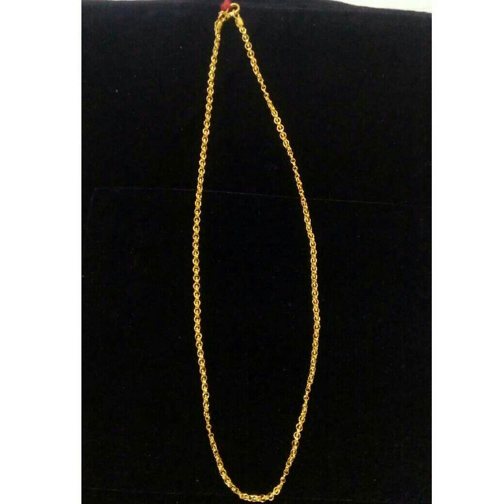 916 Gold Hand-Crafted Modern Chain