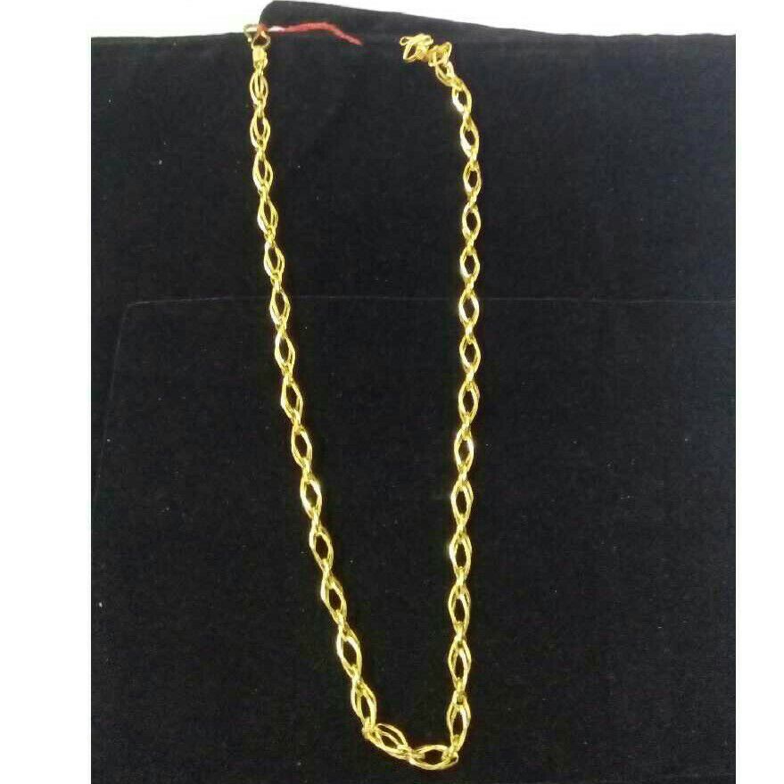 22K / 916 Gold Gents Yellow Indo Chain