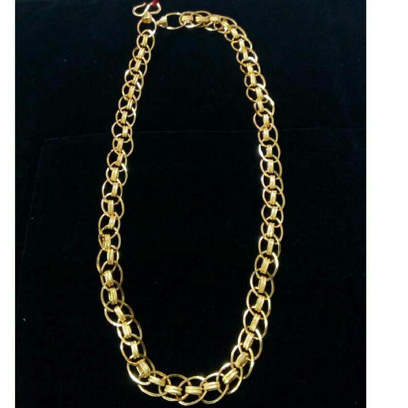 22K / 916 Gold Gents Yellow Lotus Chain