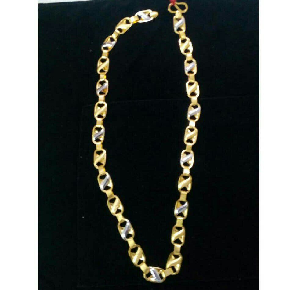 22K / 916 Gold Gents Yellow Stylish Chain