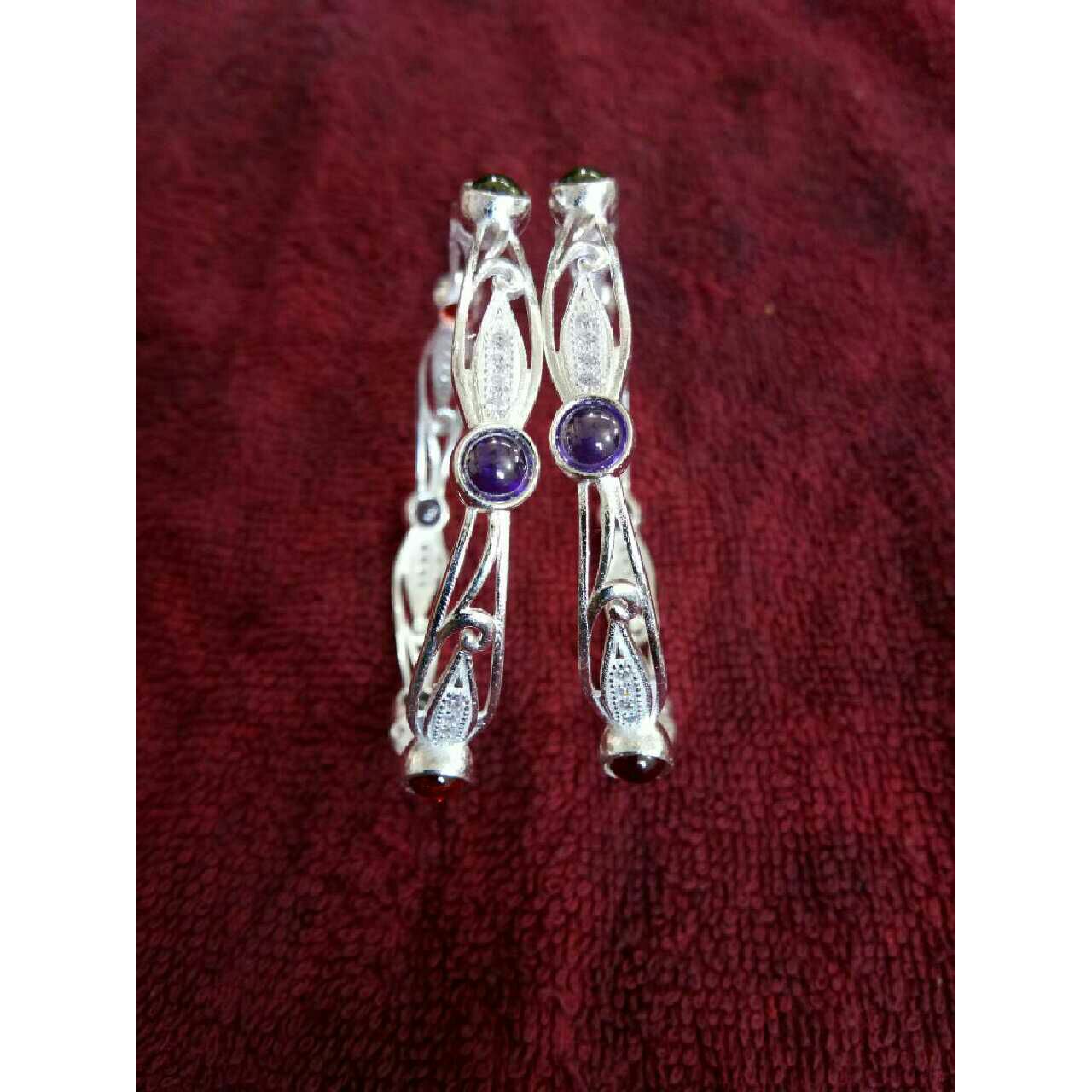 925 Silver Indian Ladies Attractive Bangles