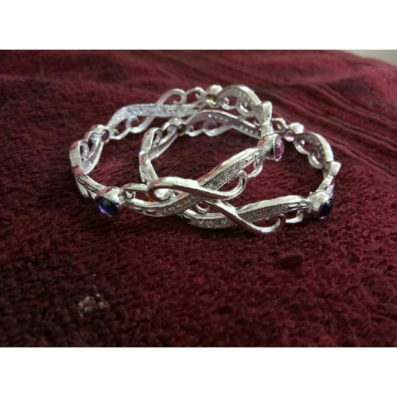 925 Silver Unique Kids Indian Kadli