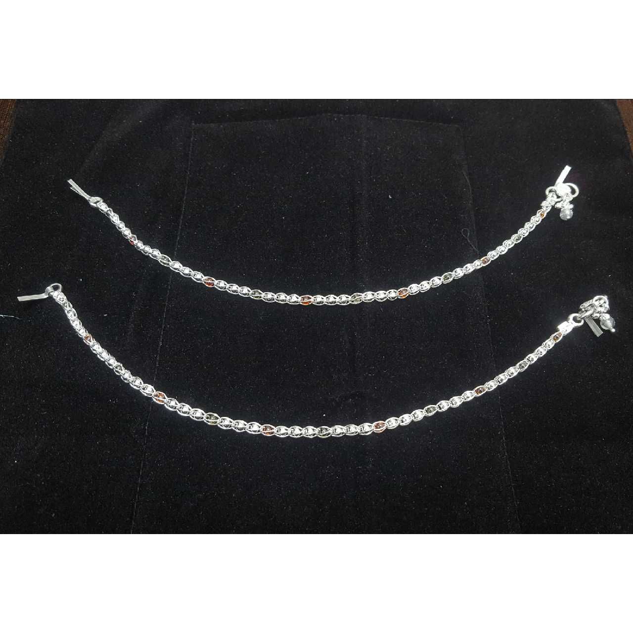Silver Ladies Indian Stylish Oxidised Payal