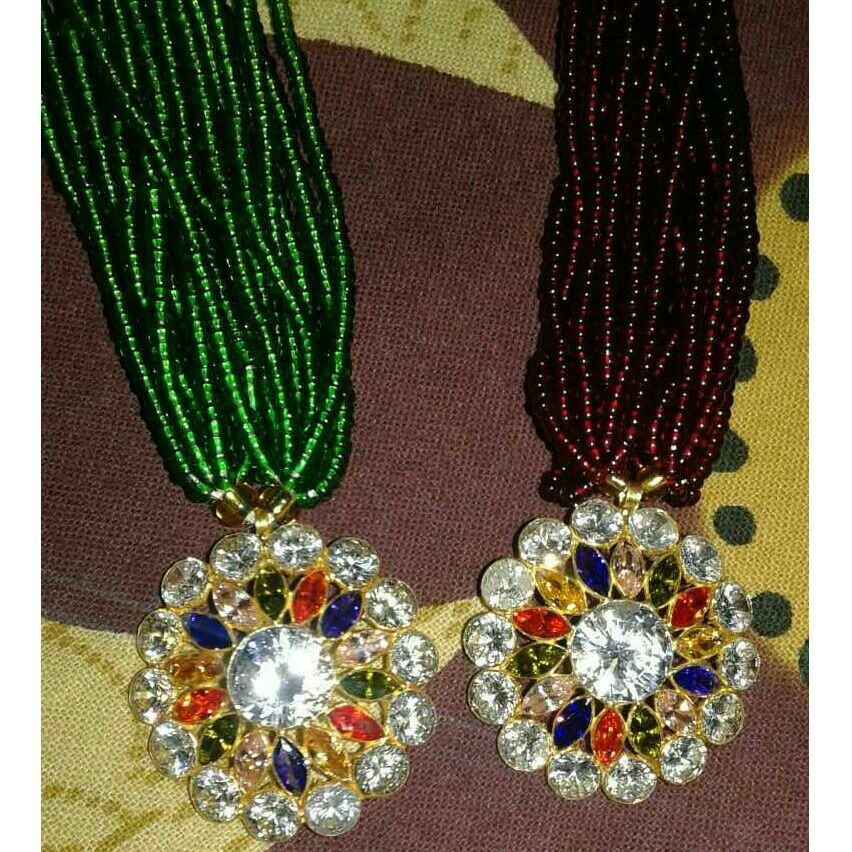 Gold Rajputi Fancy Pendant Chain