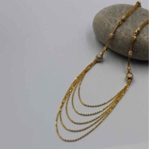 22KT Ladies Indian Fancy Mala