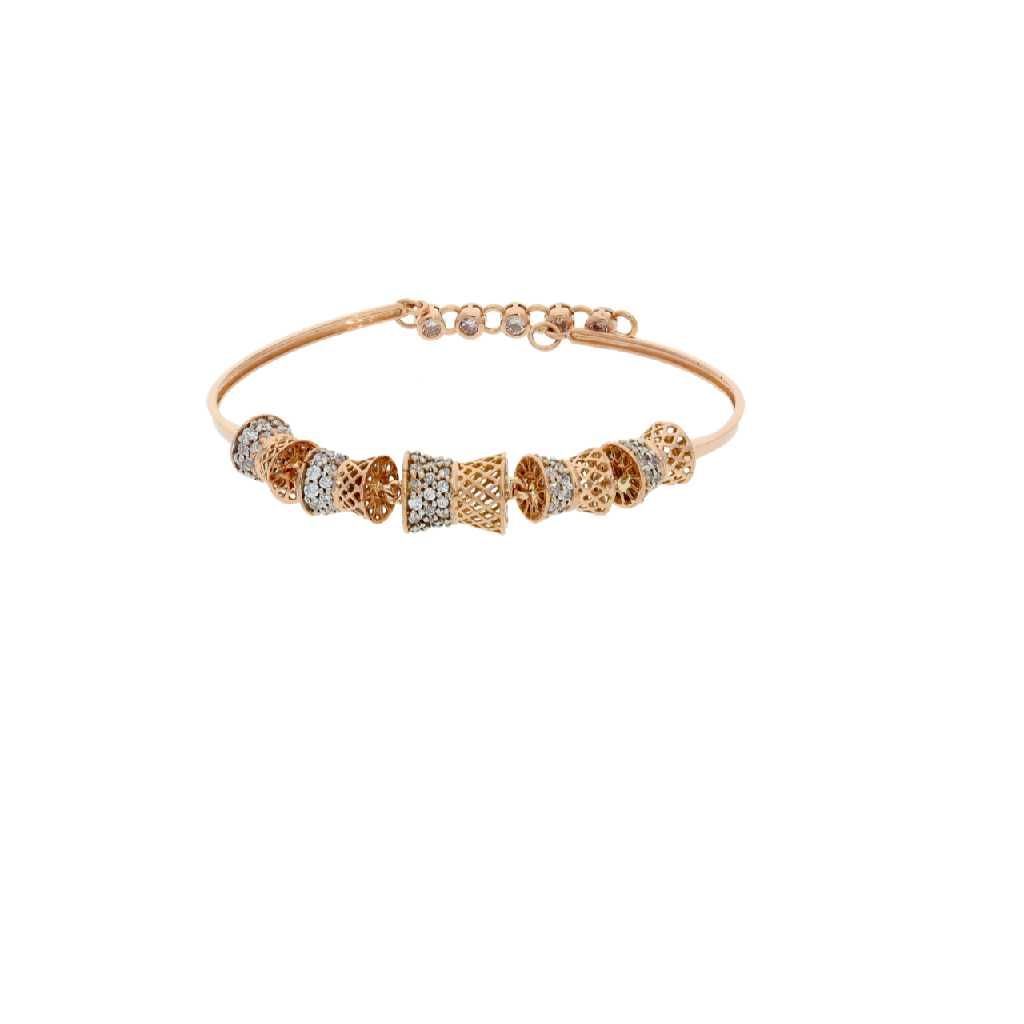 916 Gold Modern Style Ladies Bracelet