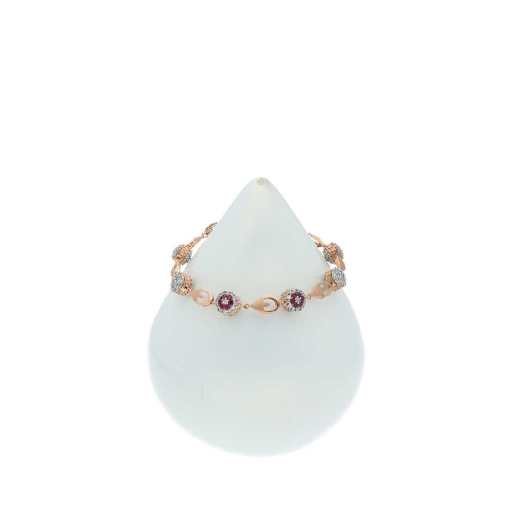 916 Gold Designer Ladies Bracelet