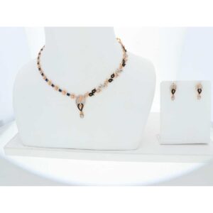 916 Gold Stylish Ladies Necklace Set