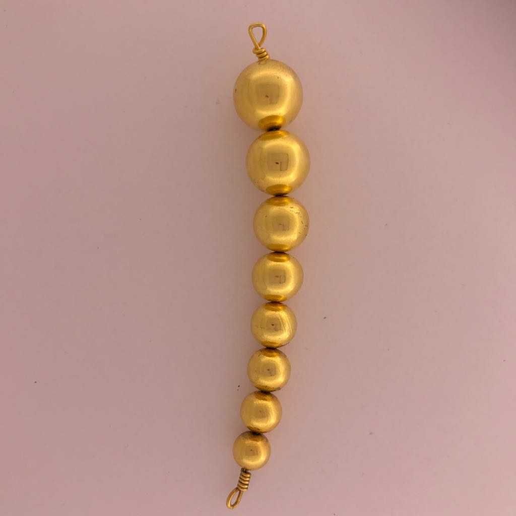 22KT Gold Cad Plane Ball