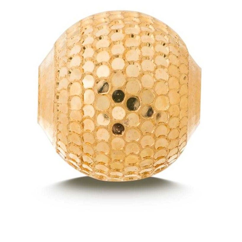 18KT Gold Indian Round Shaped Para