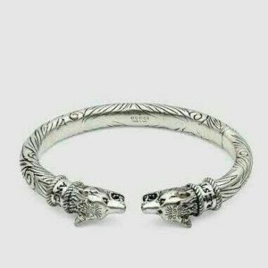 Artificial Silver Nahar Kada (Bangle)