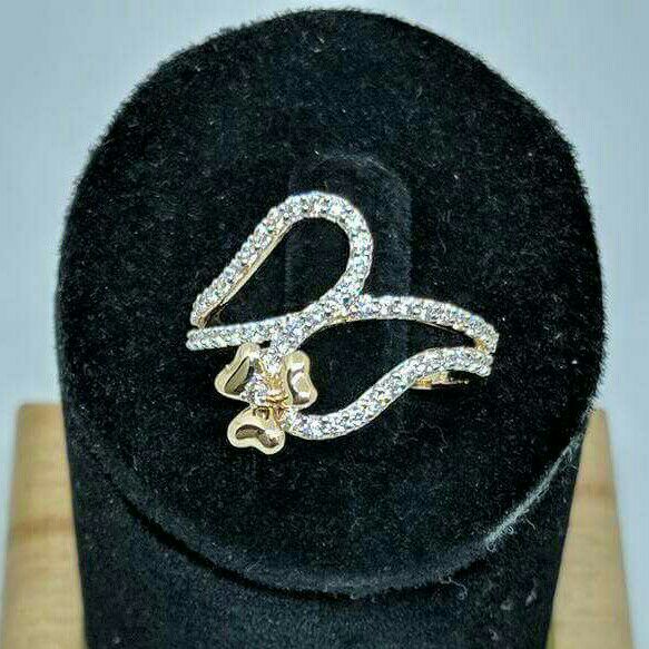 18Kt Gold Fancy Rose Gold Ring