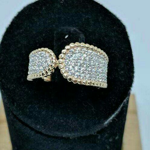 18Kt Gold Fancy Rose Gold Ring