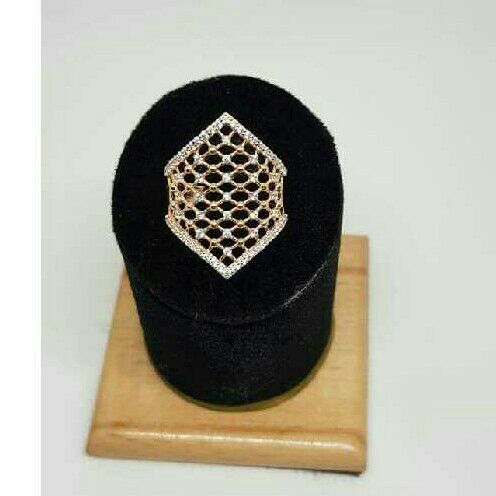 18K Gold Designer Rose Gold Ring