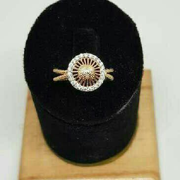 18K Gold Designer Rose Gold Ring